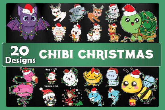 Chibi Kawaii Christmas Bundle: Real Embroidery Review