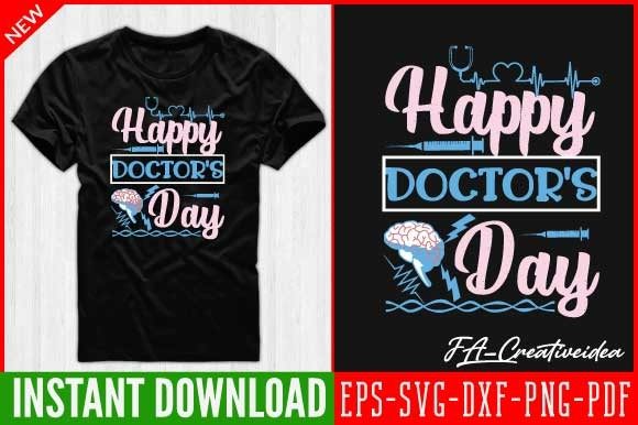 Happy-Doctor s-Day Svg T-shirt Design Review