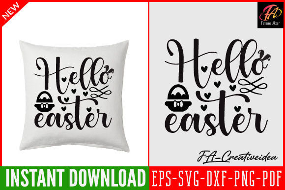 Hello-Easter Svg Design: A Designer’s Review for Real Embroidery