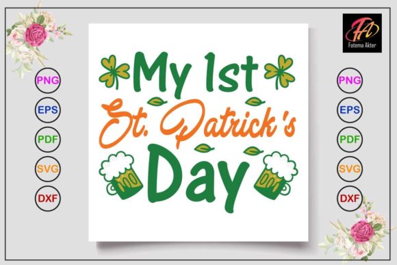 My 1st St. Patrick's Day Svg Design. – A Designer's Take